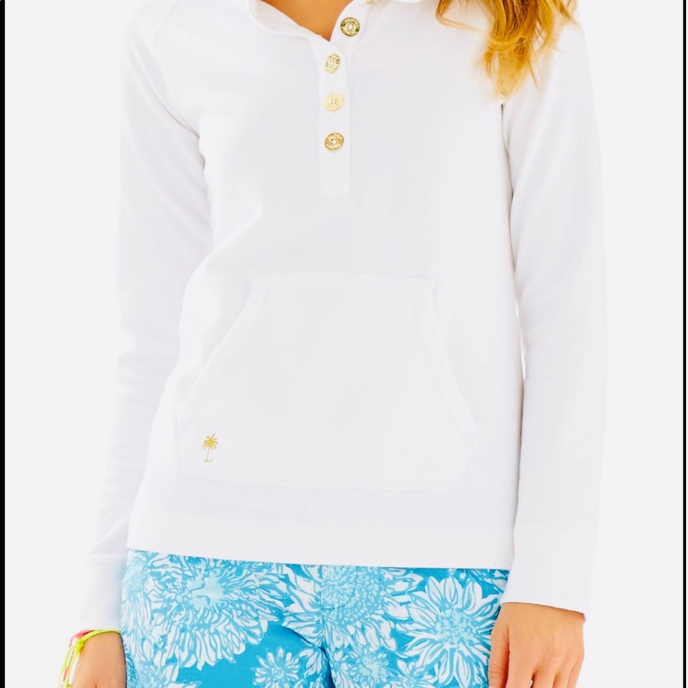 Lilly Pulitzer Captain Popover Resort White XXS